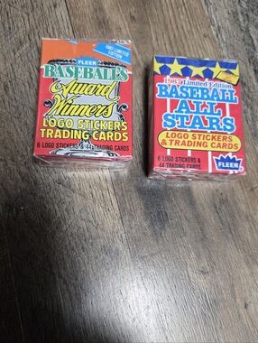 1987 Vintage Baseball Trading Card Packs - Sealed